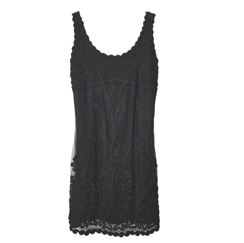 Vintage Reflections by Spiegel Cocktail Dress Black Size 6 Sexy LBD Evening HOCO